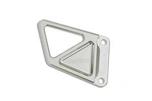 CBR600RR 21- 
HEEL GUARD,PLATE SILVER