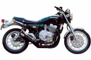 CB400Four 97-01
Full Exhaust ONE-PIECE BK